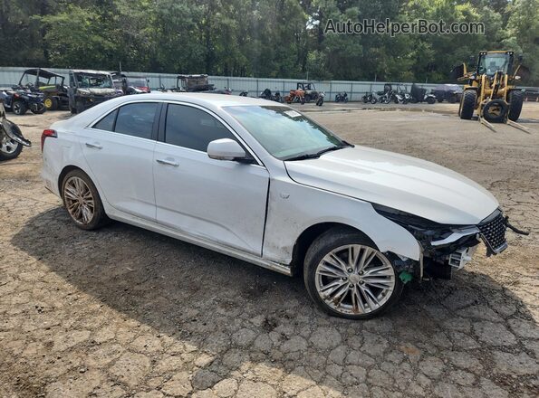 1G6DB5RK1R0113436 2024 CADILLAC CT4 Белый Передняя правая четверть