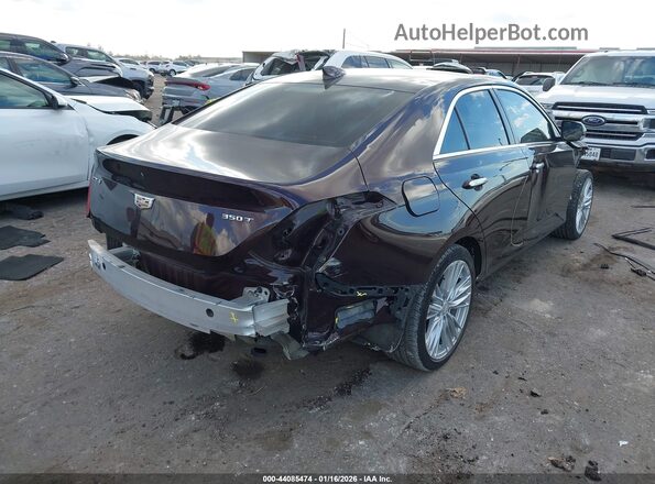 1G6DB5RK7M0117614 2021 CADILLAC CT4 Темно-бордовый Задняя правая четверть