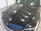 2023 Cadillac Ct4 Premium Luxury Black vin: 1G6DB5RK9P0110345 Damage: Hood, Dent(S) W/ Paint Dmg, 1 To 2 Inches
