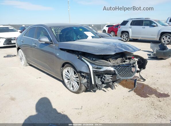 1G6DB5RL1M0145871 2021 CADILLAC CT4 Серый Передняя правая четверть