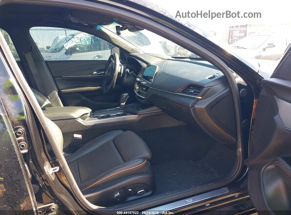 1G6DC5RK9P0108365 2023 CADILLAC CT4 Черный Вид салона спереди