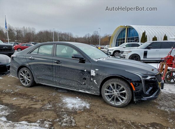 1G6DG5RK9L0132034 2020 CADILLAC CT4 Черный Передняя правая четверть