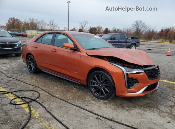 1G6DH5RL3P0103589 2023 CADILLAC CT4 Orange Передня права чверть