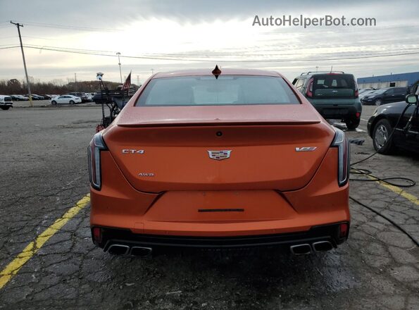1G6DH5RL3P0103589 2023 CADILLAC CT4 Orange Вид ззаду