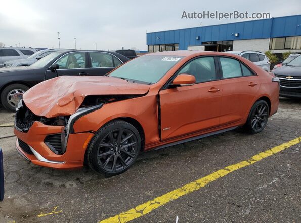1G6DH5RL3P0103589 2023 CADILLAC CT4 Orange Передня ліва чверть
