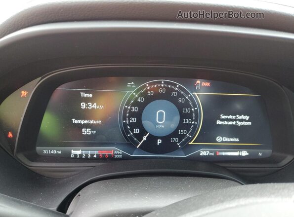 1G6DH5RL3P0103589 2023 CADILLAC CT4 Orange Вид щитка приладів