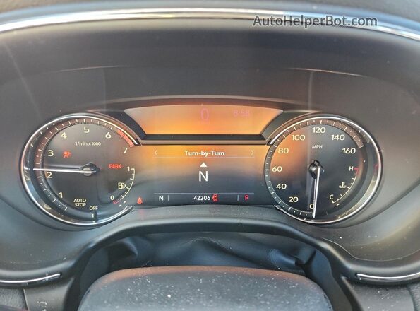 1G6DM5RK0L0147062 2020 CADILLAC CT5 Серый Вид щитка приборов