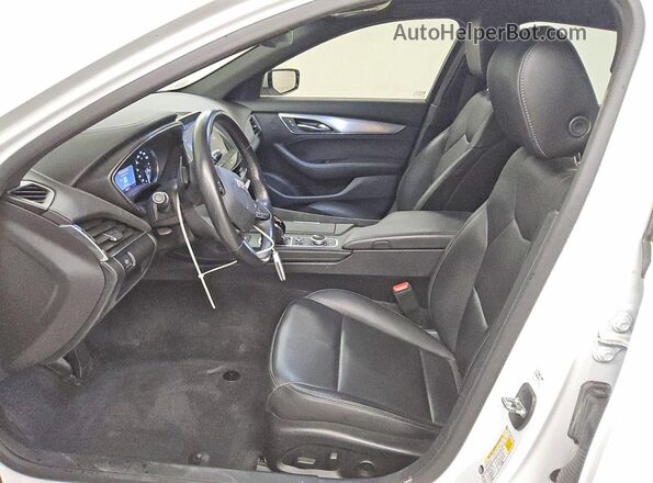 1G6DM5RK4P0127886 2023 CADILLAC CT5 Белый Вид салона спереди
