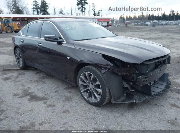 1G6DN5RK2M0112246 2021 CADILLAC CT5 Burgundy Przód prawy