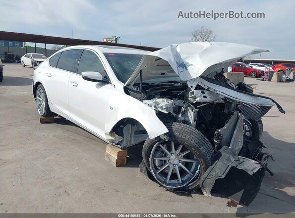 1G6DN5RK2N0111468 2022 CADILLAC CT5 Белый Передняя правая четверть