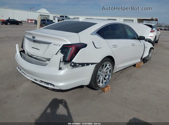 1G6DN5RK2N0111468 2022 CADILLAC CT5 Белый Задняя правая четверть