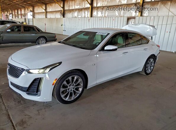 1G6DN5RK3L0152284 2020 CADILLAC CT5 Белый Передняя левая четверть