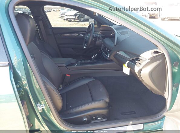 1G6DR5RW3T0102573 2026 CADILLAC CT5 Green Widok wnętrza z przodu