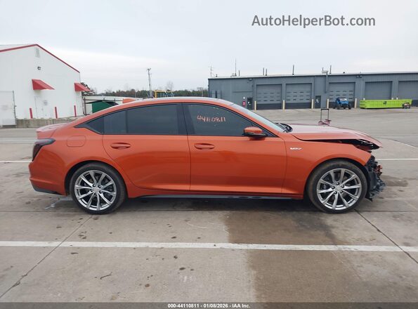 1G6DR5RW8P0146333 2023 CADILLAC CT5 Оранжевый Панорамный вид салона 360°