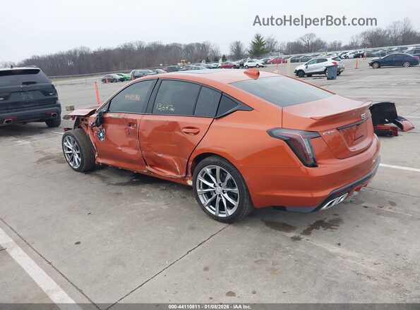 1G6DR5RW8P0146333 2023 CADILLAC CT5 Оранжевый Задняя левая четверть