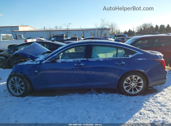 1G6DT5RKXM0112906 2021 CADILLAC CT5 Синий Панорамный вид салона 360°
