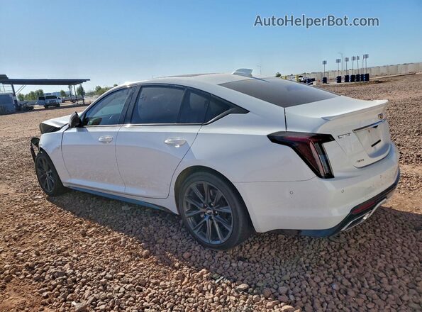 1G6DU5RK9S0103494 2025 CADILLAC CT5 White Trasero izquierdo