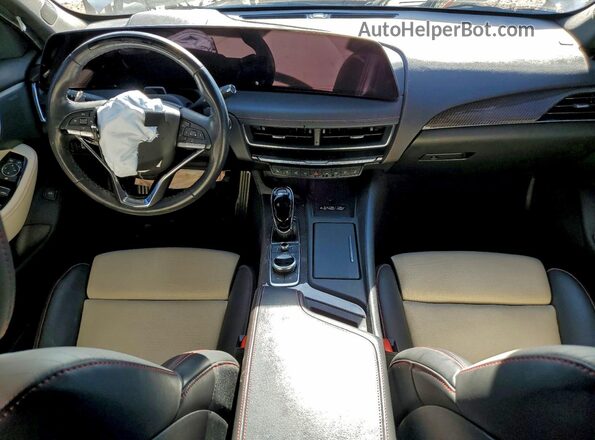 1G6DU5RK9S0103494 2025 CADILLAC CT5 White Vista del salpicadero