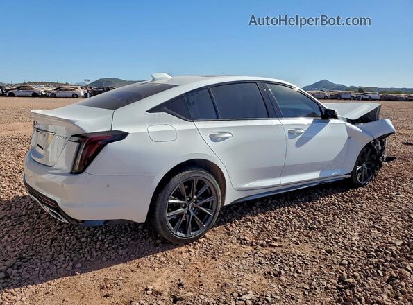 1G6DU5RK9S0103494 2025 CADILLAC CT5 White Trasero derecho
