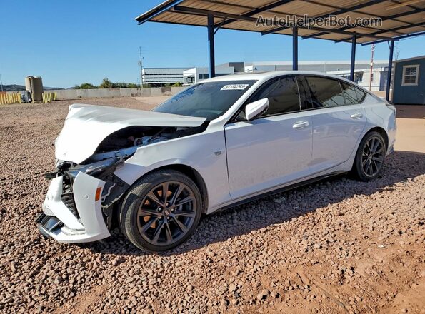 1G6DU5RK9S0103494 2025 CADILLAC CT5 White Vista tres cuartos delantera izquierda