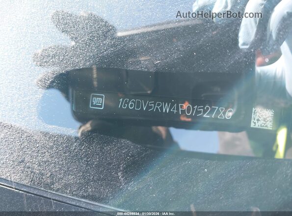 1G6DV5RW4P0152786 2023 CADILLAC CT5 Черный Вид подкапотного пространства