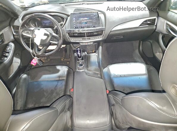 1G6DX5RK1M0113110 2021 CADILLAC CT5 Серебряный Вид панели приборов