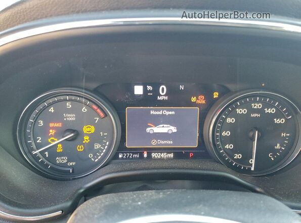 1G6DX5RK7L0128094 2020 CADILLAC CT5 Black Vista del cuadro de instrumentos