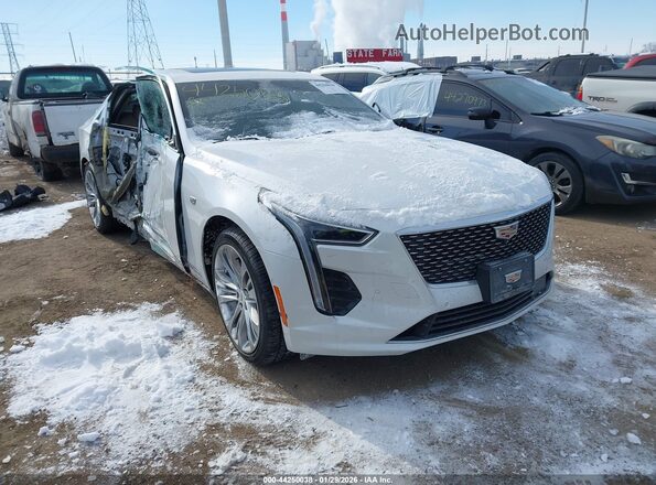 1G6KV5RJ7LU106299 2020 CADILLAC CT6 Белый Передняя правая четверть