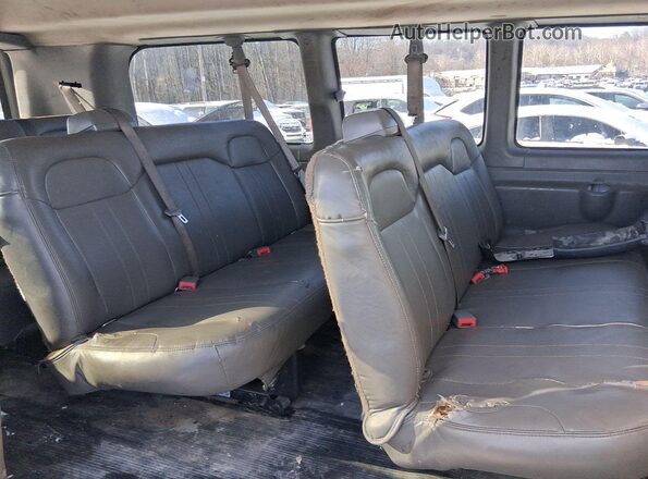 1GAWGEFG2K1224688 2019 CHEVROLET EXPRESS  Widok wnętrza z tyłu