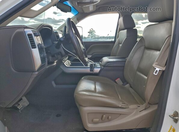 1GC1KWE85GF243973 2016 CHEVROLET SILVERADO Белый Вид салона спереди