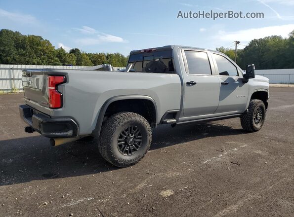 1GC4KYEY2SF218899 2025 CHEVROLET SILVERADO Gray უკანა მარჯვენა