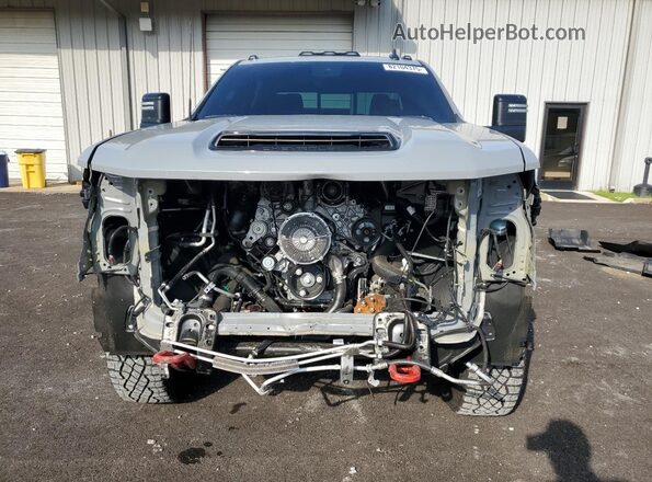 1GC4KYEY2SF218899 2025 CHEVROLET SILVERADO Gray წინა ხედი