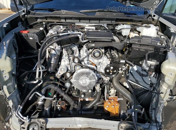 1GC4KYEY2SF218899 2025 CHEVROLET SILVERADO Gray უკანა სალონის ხედი