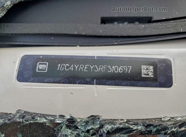 1GC4YREY3RF310697 2024 CHEVROLET SILVERADO Белый Вид наклейки с VIN-кодом
