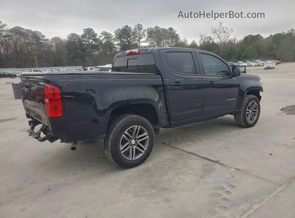 1GCGSBEA9M1167298 2021 CHEVROLET COLORADO Черный Задняя правая четверть