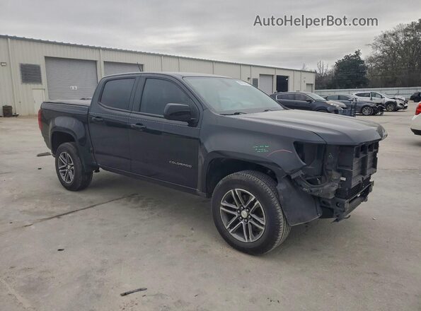 1GCGSBEA9M1167298 2021 CHEVROLET COLORADO Черный Передняя правая четверть