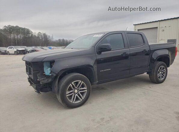 1GCGSBEA9M1167298 2021 CHEVROLET COLORADO Черный Передняя левая четверть