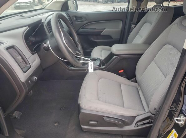1GCGSBEA9M1167298 2021 CHEVROLET COLORADO Черный Вид салона спереди