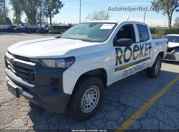 1GCGSBEC1P1230982 2023 CHEVROLET COLORADO White Передня ліва чверть