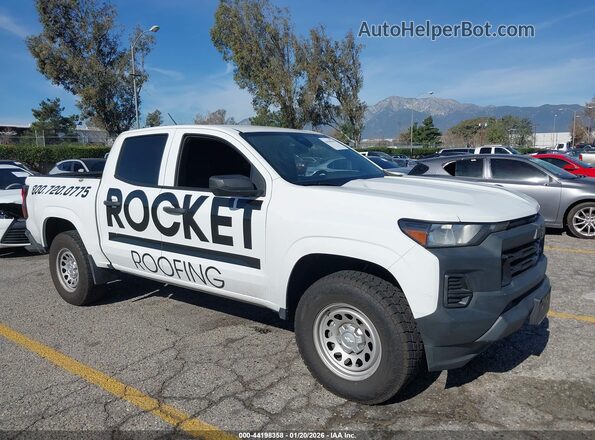 1GCGSBEC1P1230982 2023 CHEVROLET COLORADO White Передня права чверть