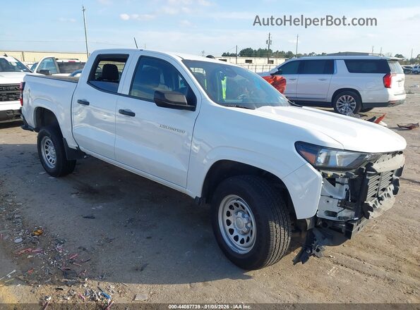 1GCGSBEC5P1260518 2023 CHEVROLET COLORADO White Передня права чверть