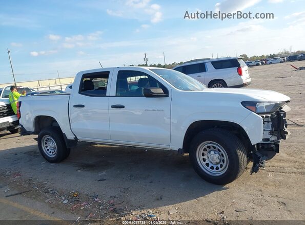 1GCGSBEC5P1260518 2023 CHEVROLET COLORADO White Вид щитка приладів
