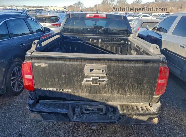 1GCGSBEN8J1280917 2018 CHEVROLET COLORADO Black Widok z tyłu