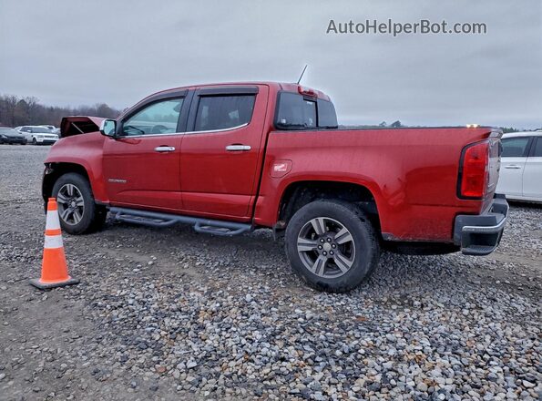 1GCGSCE35G1124217 2016 CHEVROLET COLORADO Красный Задняя левая четверть