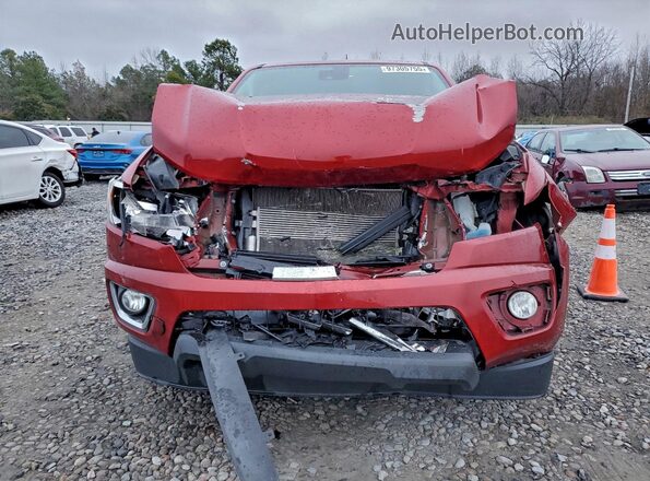 1GCGSCE35G1124217 2016 CHEVROLET COLORADO Красный Вид спереди