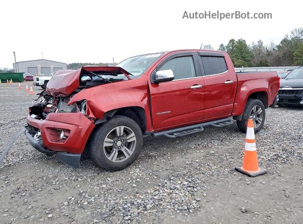 1GCGSCE35G1124217 2016 CHEVROLET COLORADO Красный Передняя левая четверть