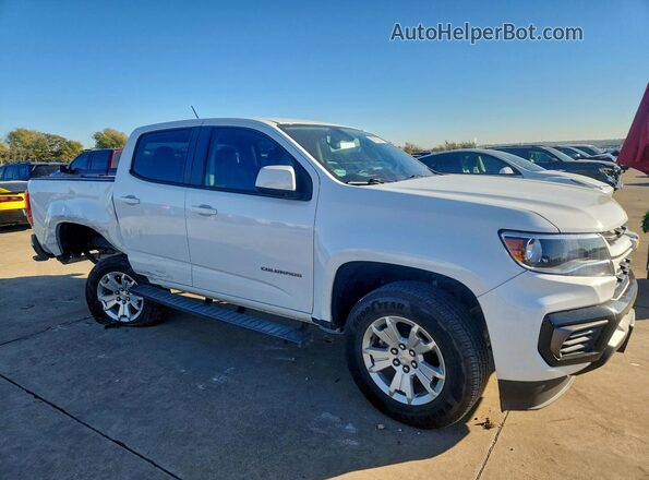 1GCGSCEA7M1155141 2021 CHEVROLET COLORADO White წინა მარჯვენა