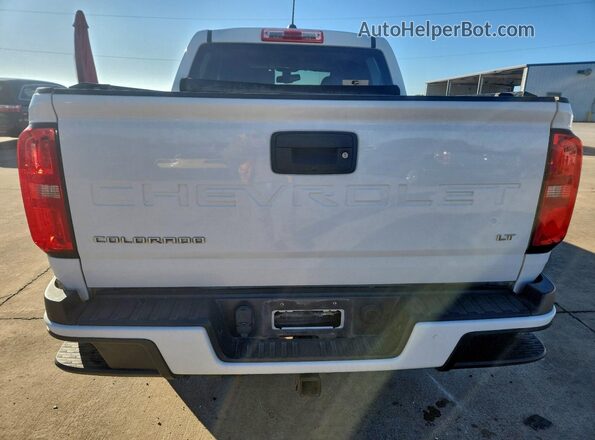 1GCGSCEA7M1155141 2021 CHEVROLET COLORADO White უკანა ხედი