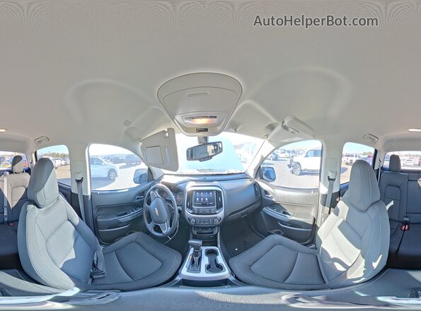 1GCGSCEA7M1155141 2021 CHEVROLET COLORADO White VIN კოდის სტიკერის ხედი