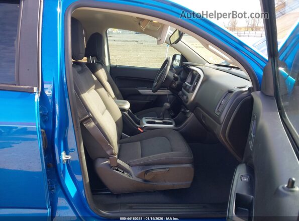 1GCGSCEN4M1158405 2021 CHEVROLET COLORADO Синий Вид салона спереди